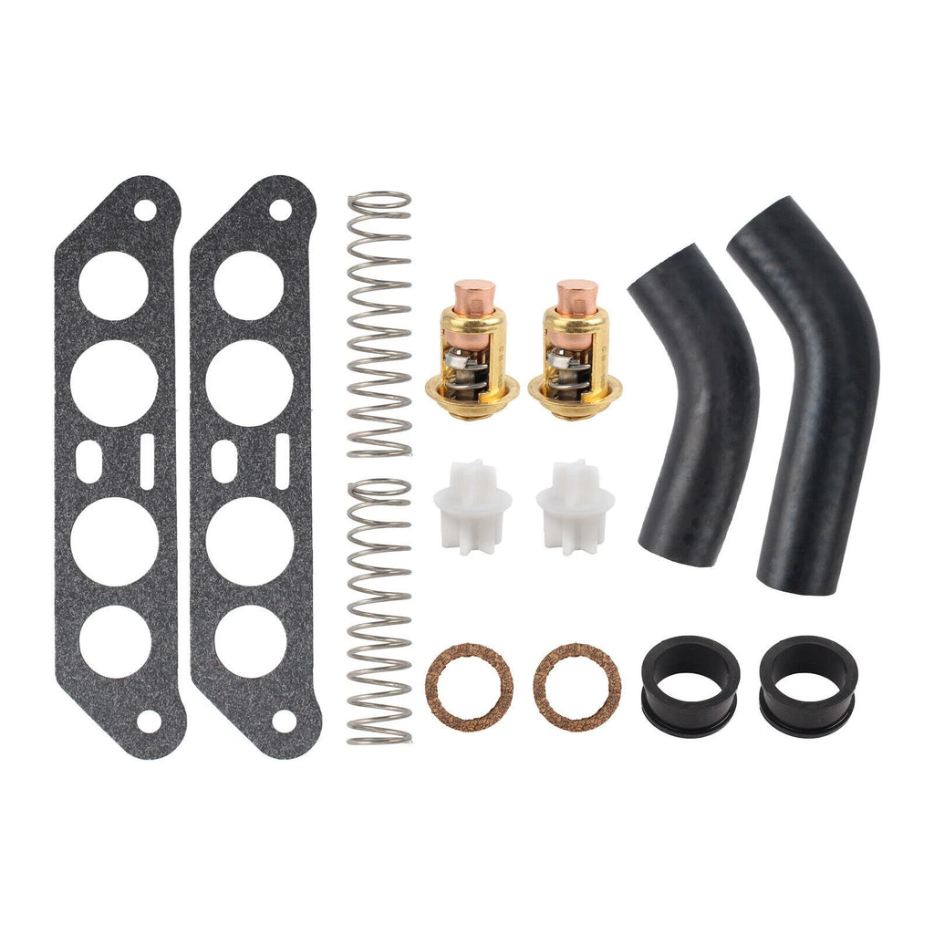 Thermostat Kit for Johnson Evinrude Outboard 85hp 88hp 90hp 100hp 112 115 140hp (1980–2023)