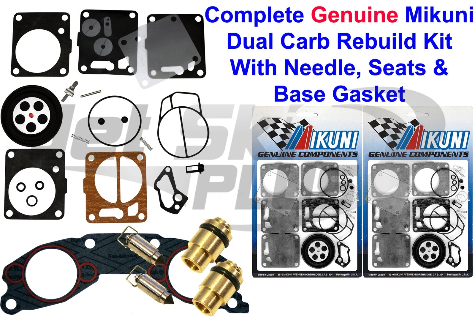 Mikuni Carb Rebuild Kit for Yamaha SuperJet (Dual)