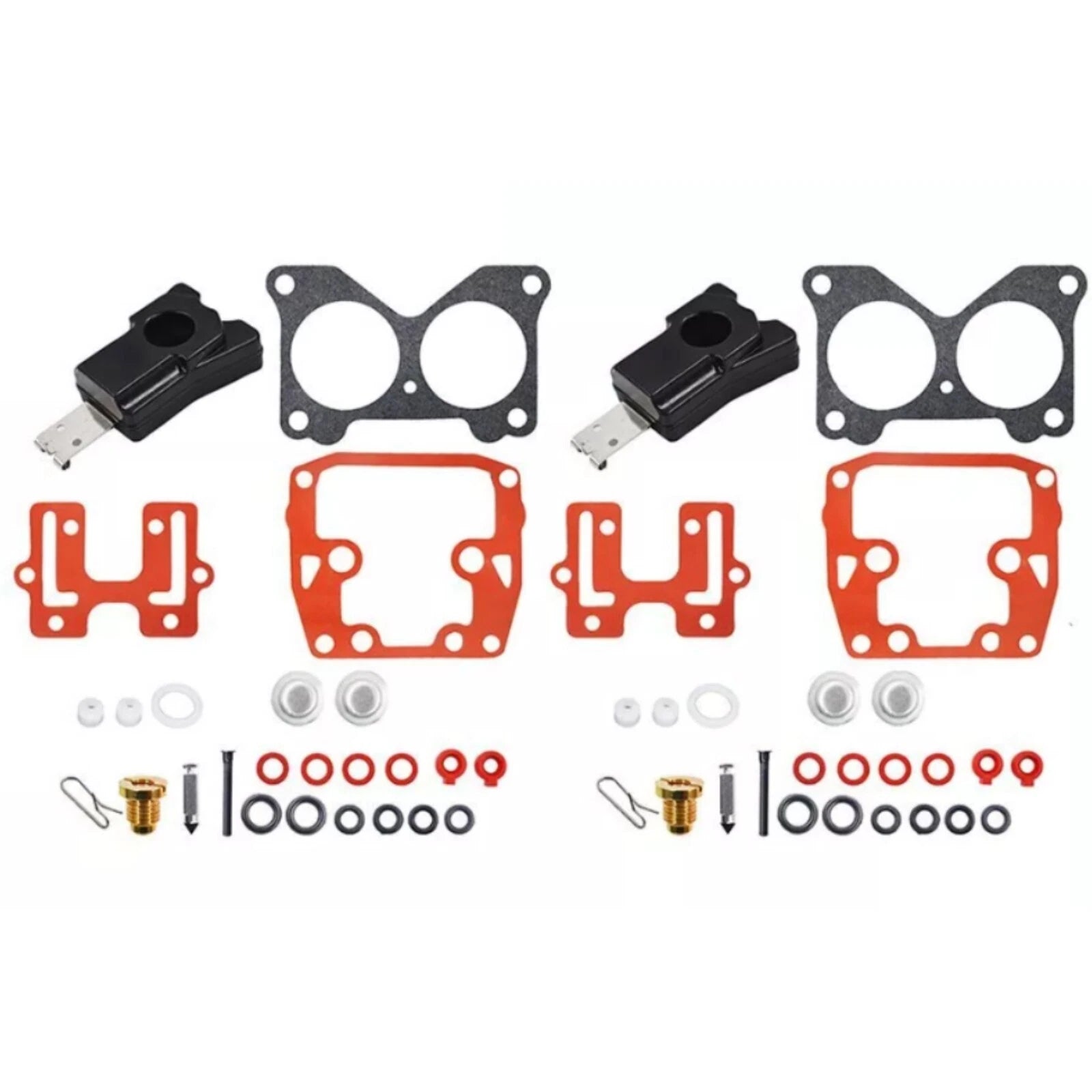 2Pcs Carb Repair Kit 439076 for Johnson Evinrude Carburetor (BRP/OMC)
