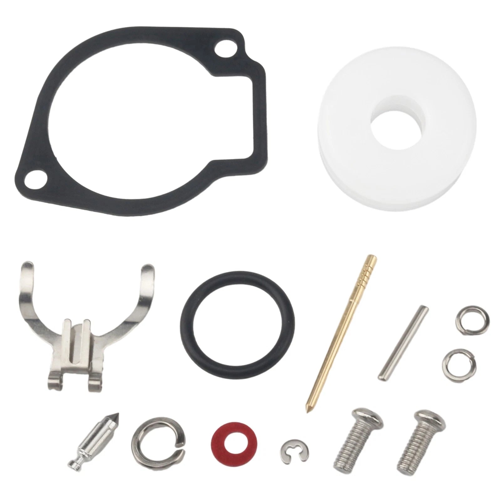 Carburetor Kit w/ Float for Mercury Mariner 2.5 3.5 HP (2 Stroke)