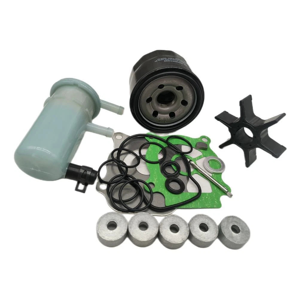 Maintenance Service Kit for Suzuki DF20 DF25 Outboard (17400-95870, 17461-96303)