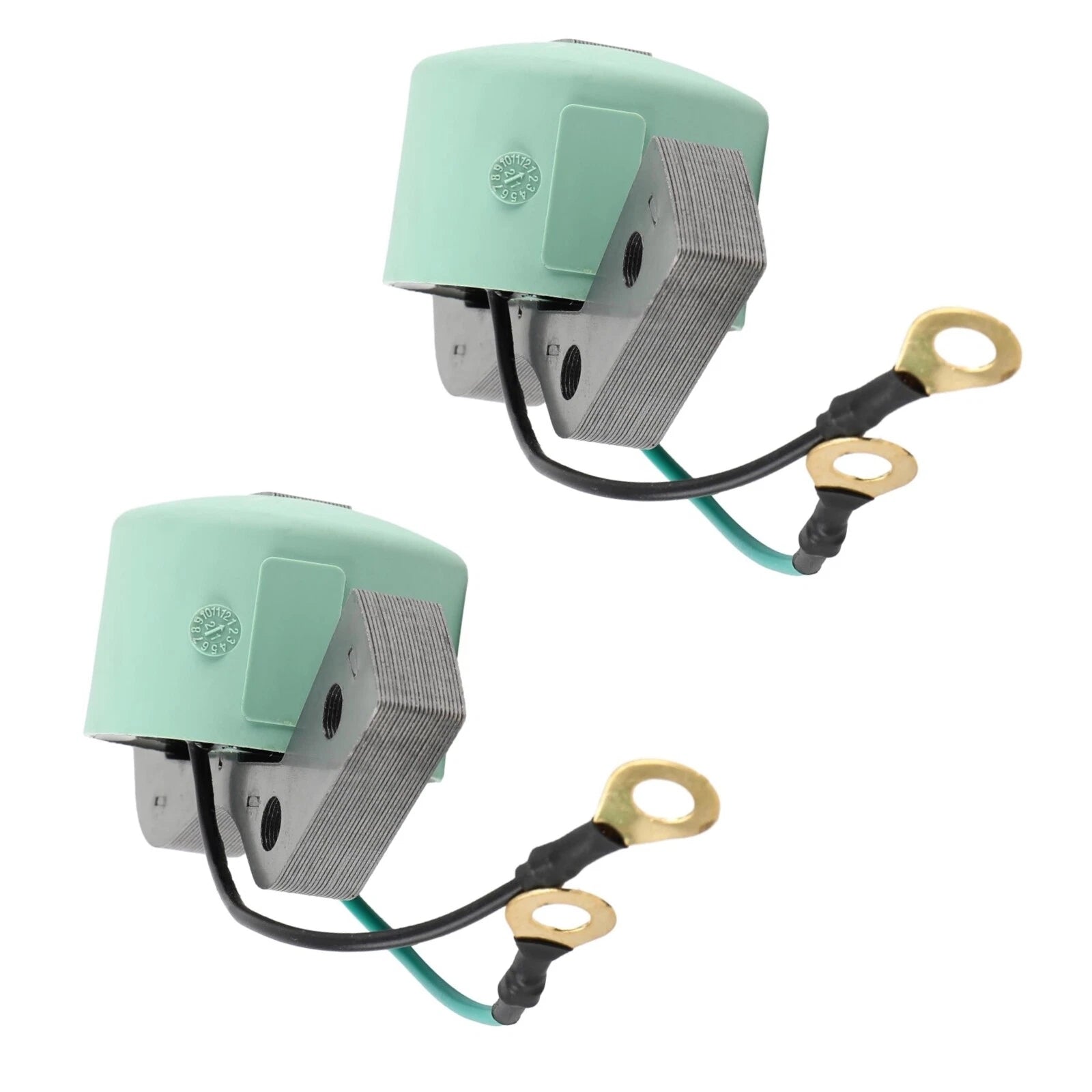 2PCS Coil for OMC Johnson Evinrude Outboard (582995, 584477, 580416)