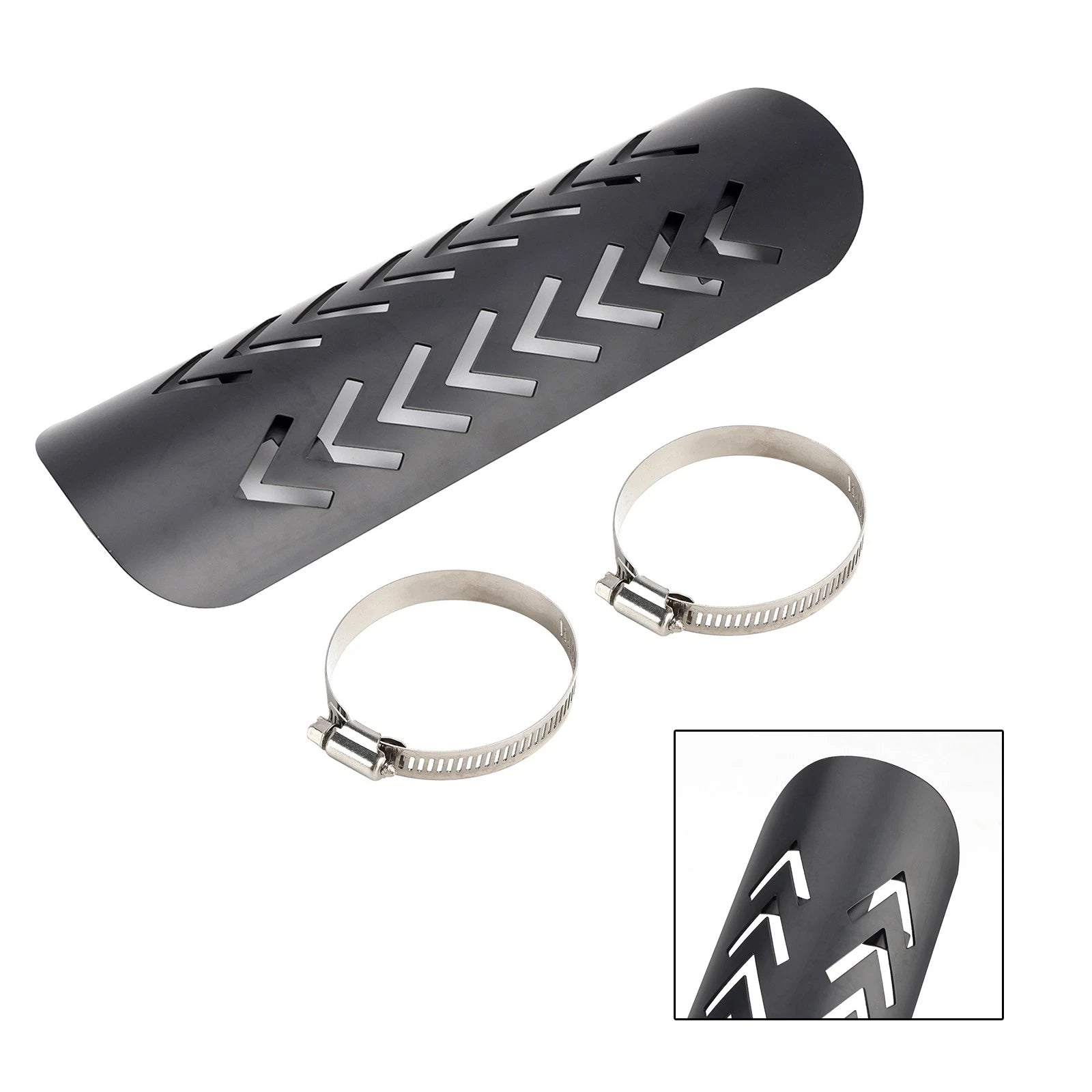 Exhaust Side Bracket Cover for Motorcycle Scooter Cub A9 (Fitment Specific)