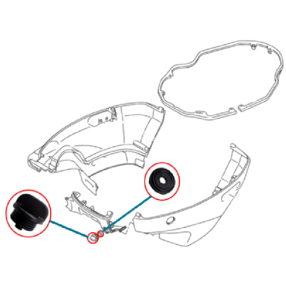Flush Plug for Suzuki Outboards 150-300 HP (17913-93J00)