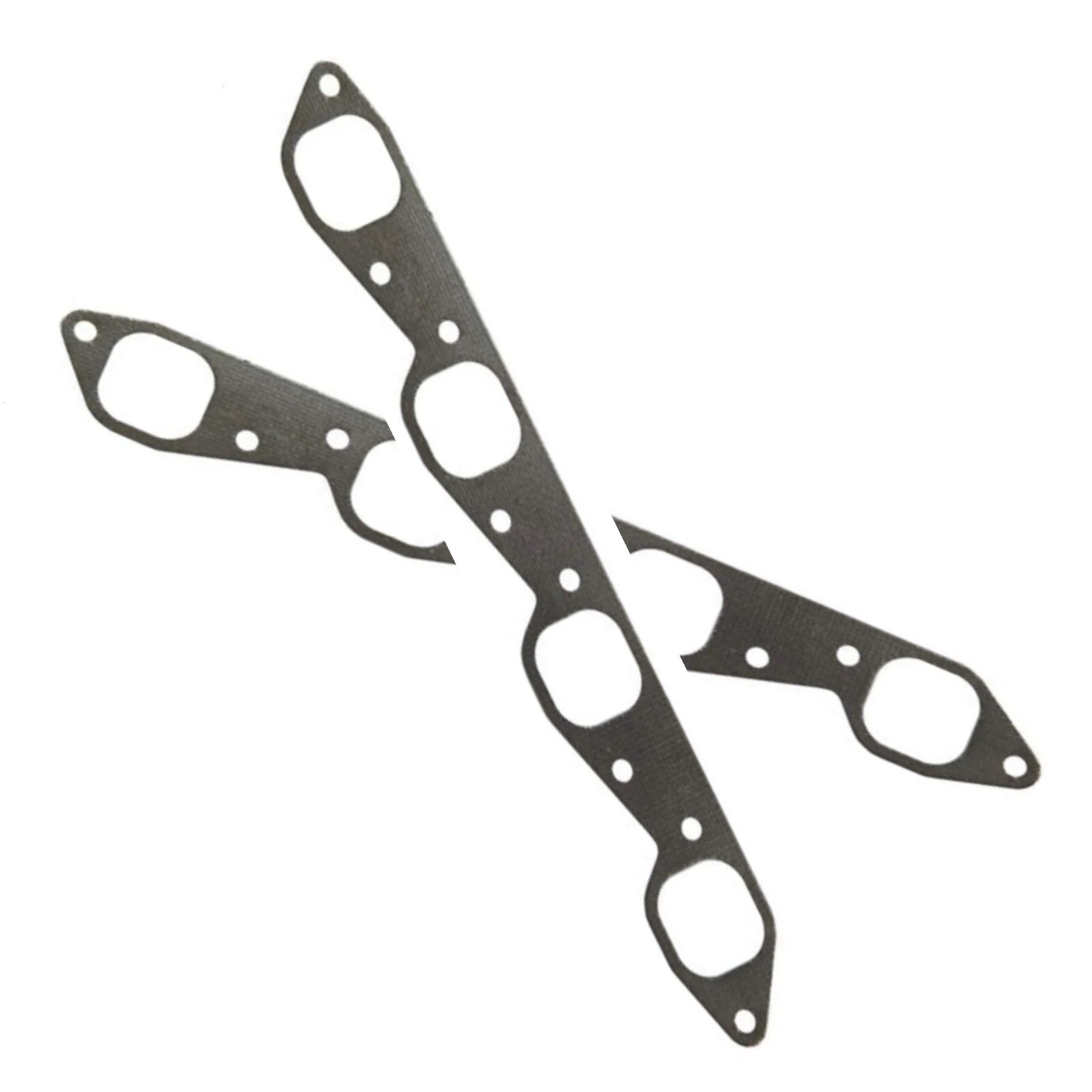 Set of 2 Exhaust Manifold Gaskets for Mercury/Quicksilver (Replaces 27-46820, OMC 3852472)