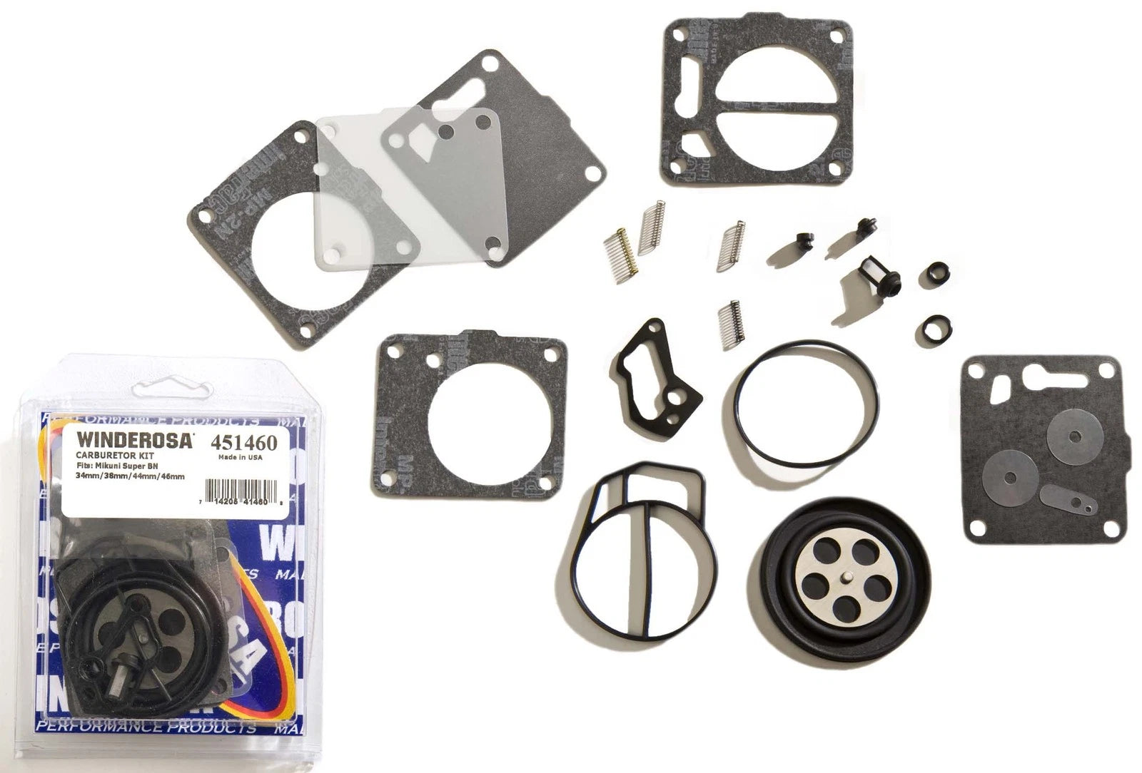 Carburetor Rebuild Kit for Mikuni Super BN SBN BNI (38 40 44 46) 451460