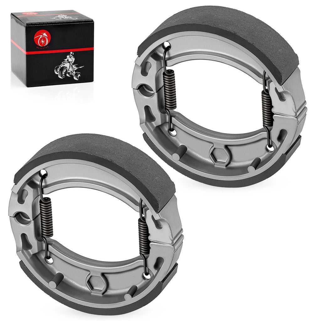 2X Front Brake Shoe & Spring for Yamaha Blaster Grizzly Raptor Timberwolf (1985–2023)