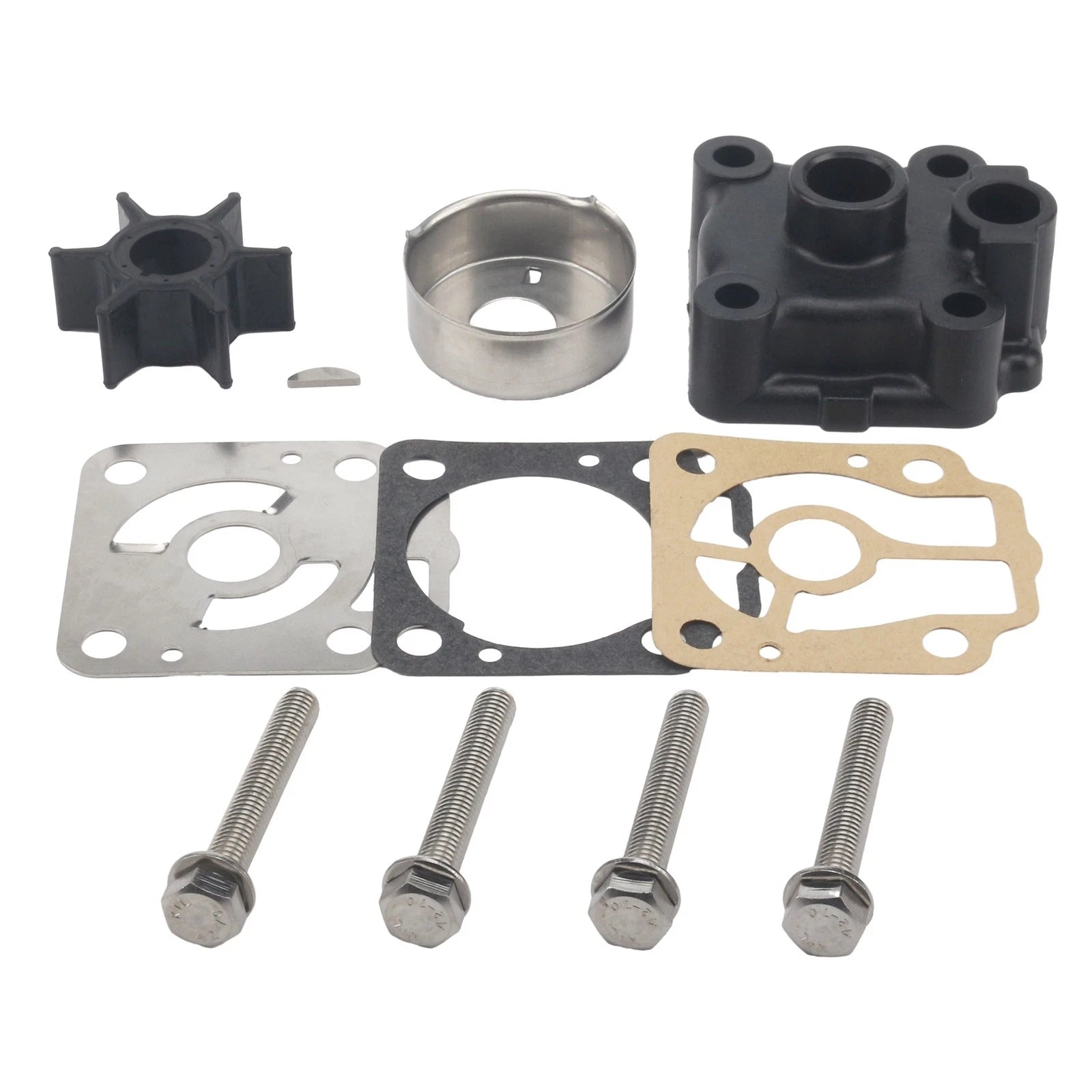 Water Pump Impeller Kit for Nissan Tohatsu Outboards (3T5-87322-3, 3T5873223M)