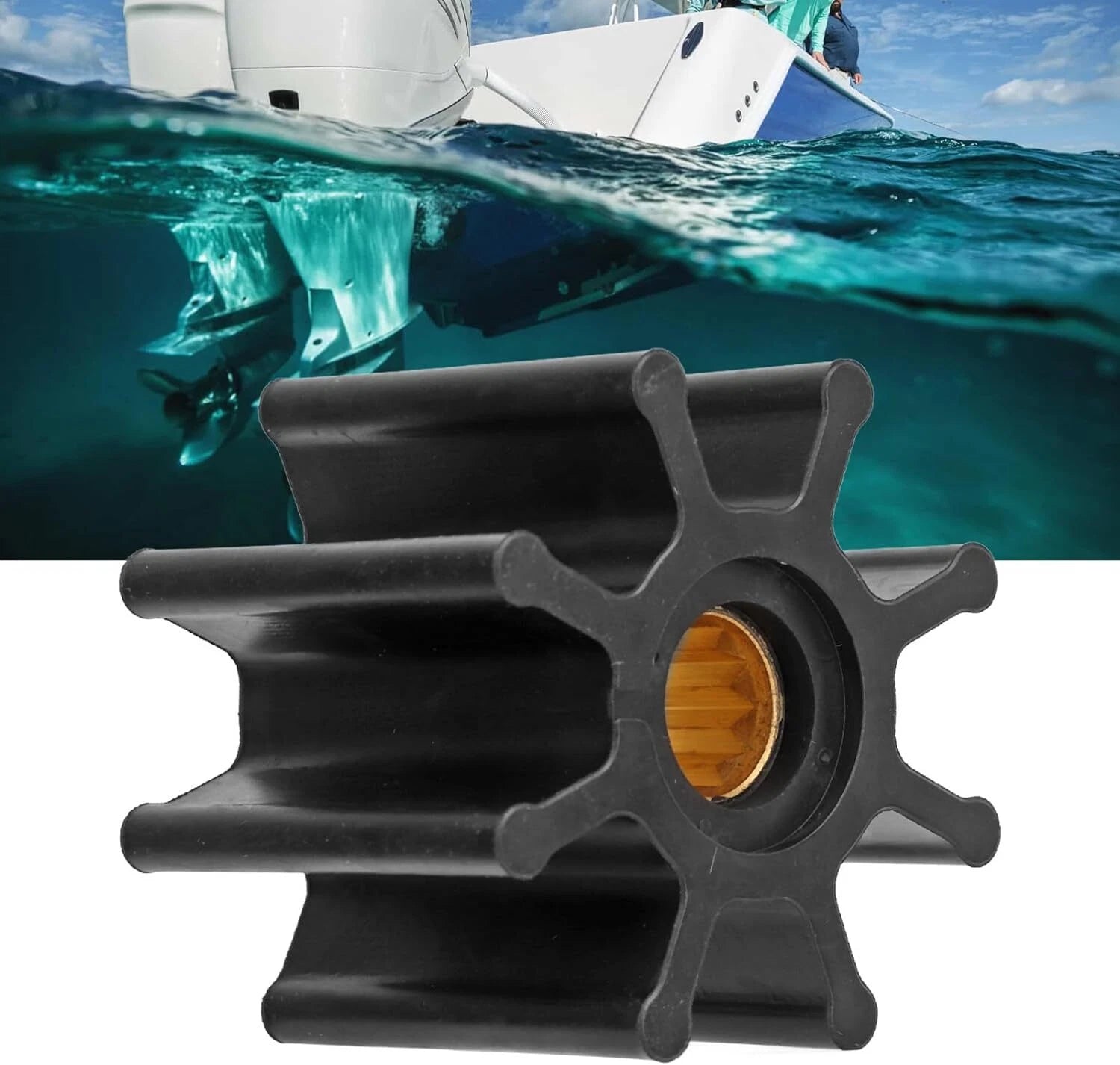 Marine Cooling Water Pump Impeller for F J Fay F2803EBG (F2803EBG)