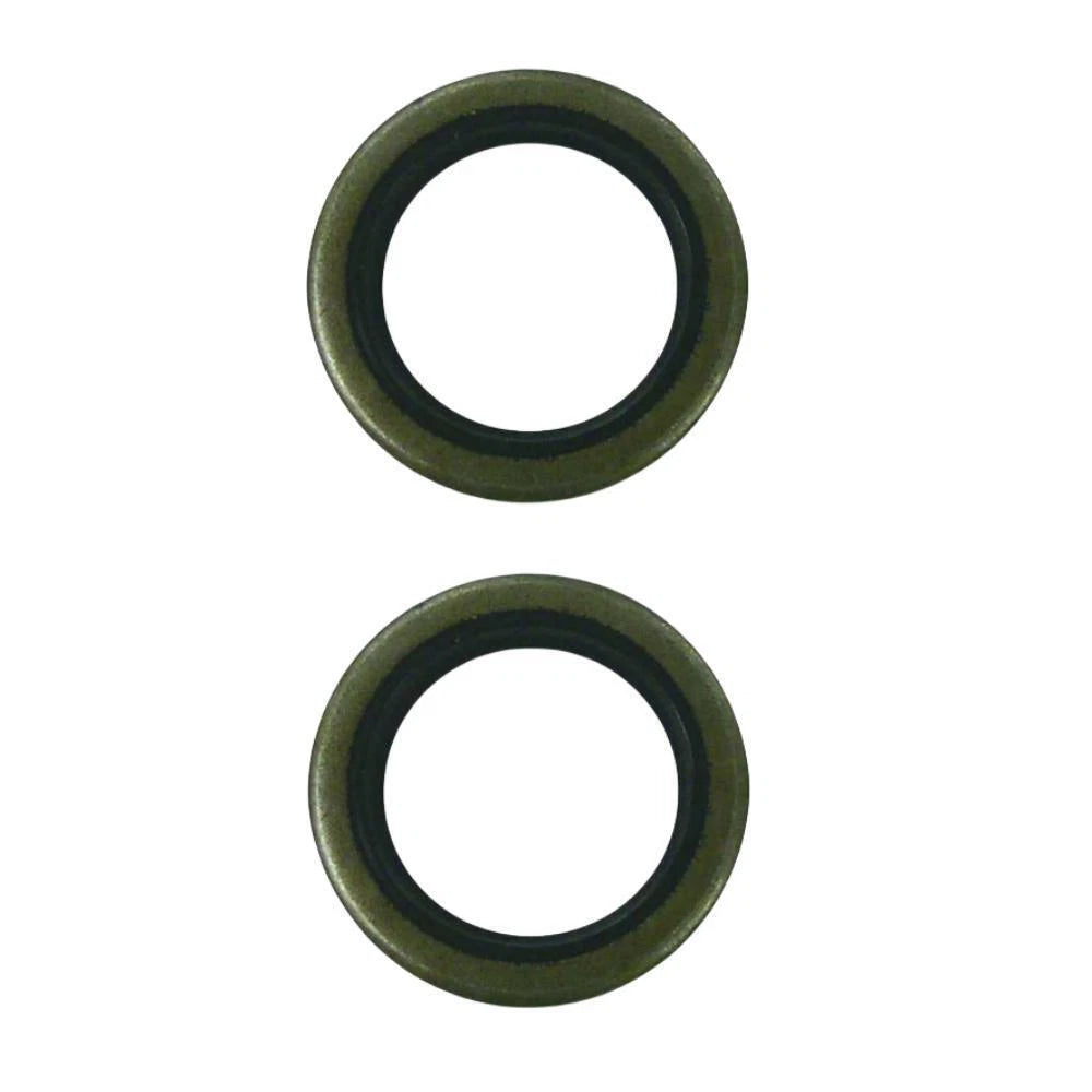 Lot of 2 Gearcase Seals for Mercury (26-76868, 26-8M0204670, 26-73838)