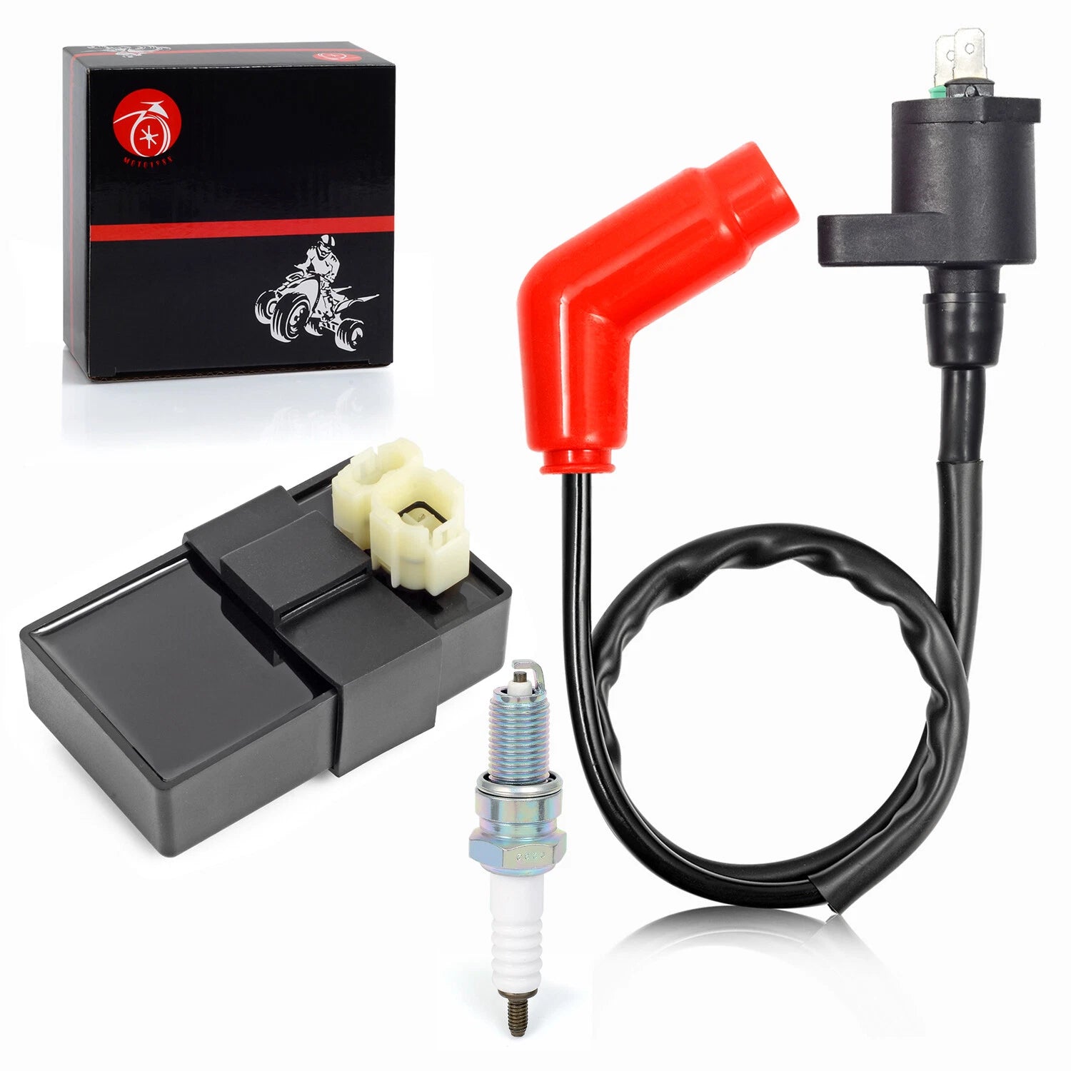 Ignition Coil CDI Spark Plug 30410-HM3-003 for Honda TRX300EX (1993–2006)