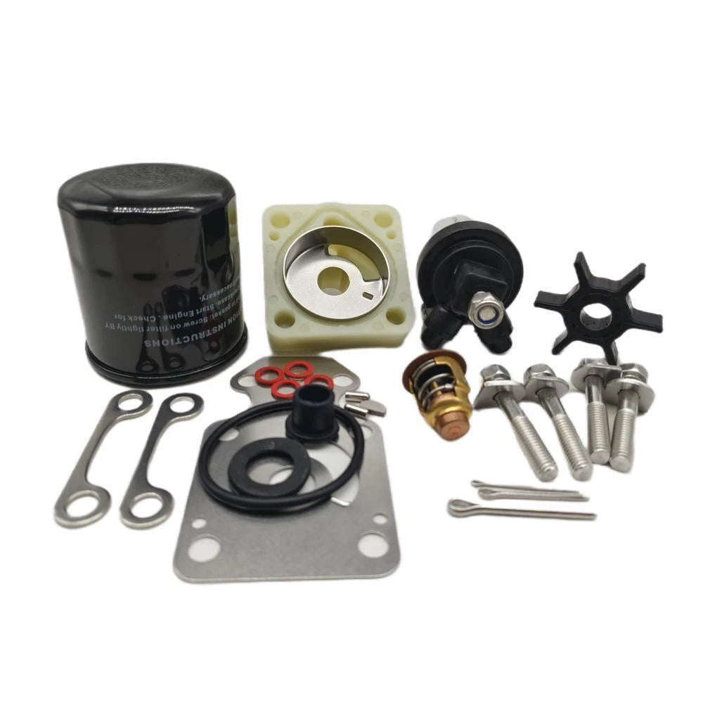 Service Kit for Yamaha Outboard 20HP F20B (6AH-W0078-01, 6AH-12411-00)