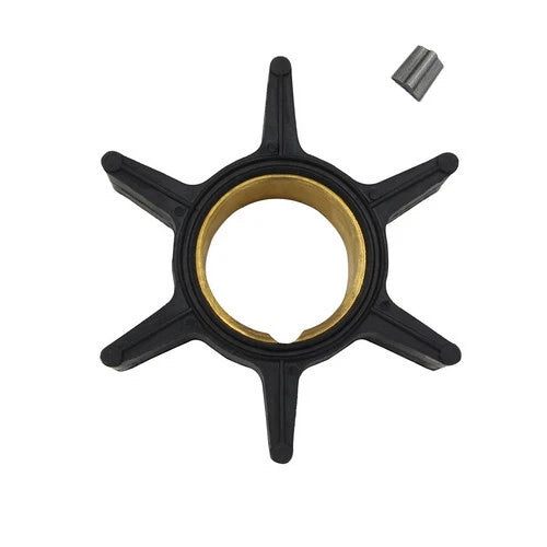 Water Pump Impeller with Key for Suzuki 2 Stroke 35-85 HP (17461-95201)