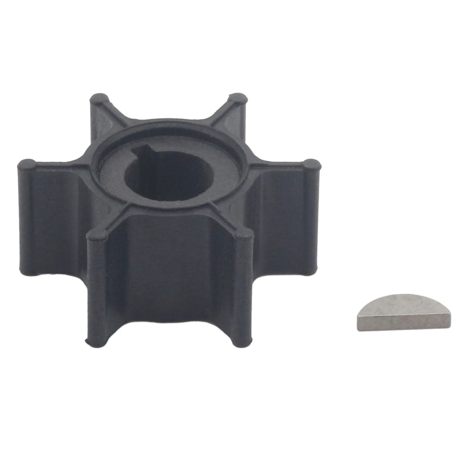 Water Pump Impeller & Key for Yamaha Outboard (18-3066, 89870, 500302, 9-45610)