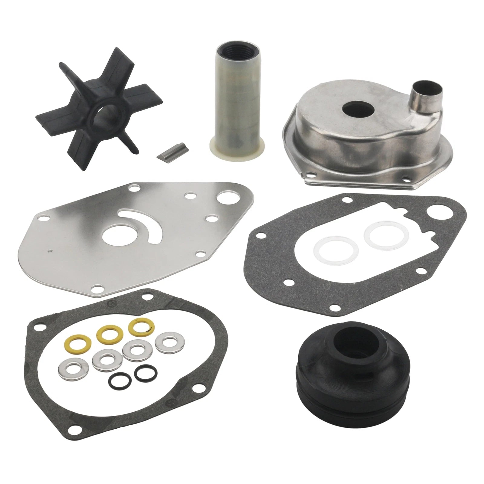 Water Pump Impeller Kit for Mercury Outboard 40-60 HP (1991–Present) 46-812966A12