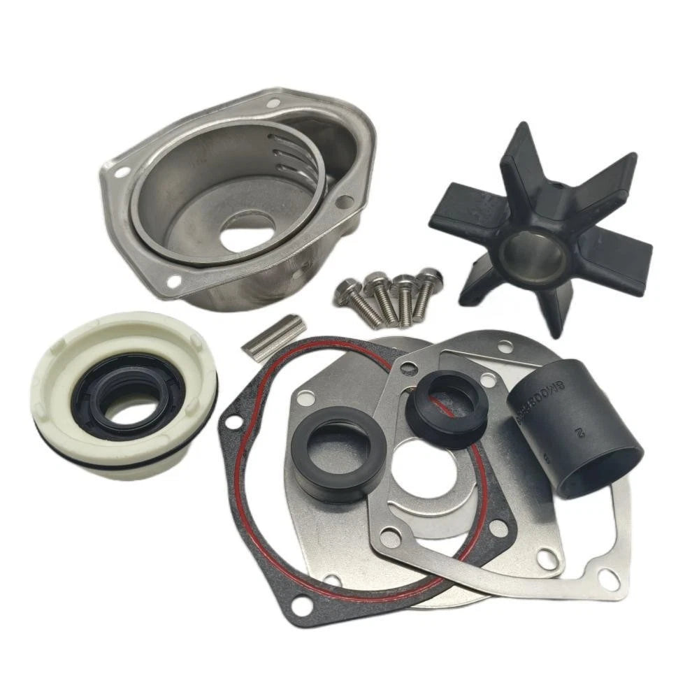 Water Pump Repair Kit for Mercury 4 Stroke 65-115 HP Outboard (8M0094529, 8M0057715)