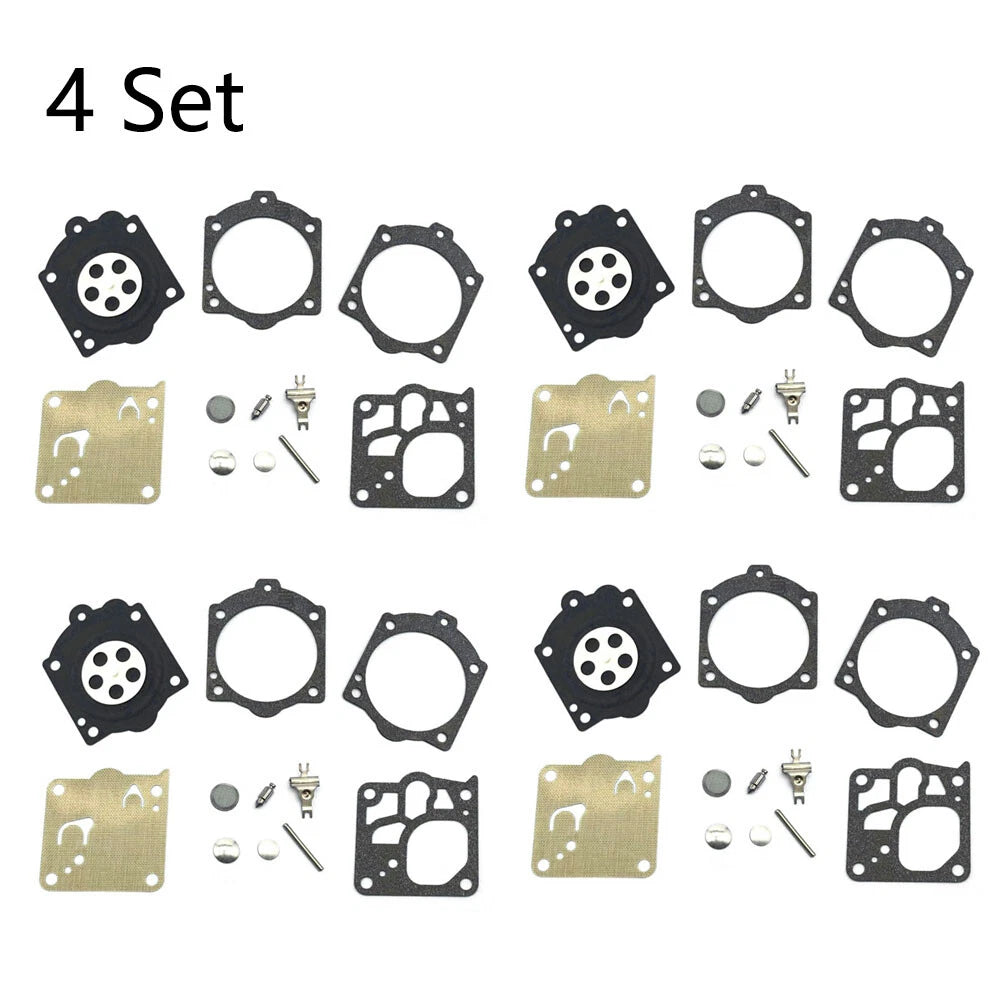 Set of 4 Carburetor Repair Kits for Walbro K10-RWJ Husqvarna 365 372