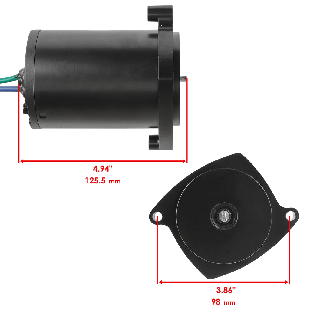 Tilt Trim Motor for Mercury (828708, 878265A1, 878265A4, 828708T, 8M0031551)