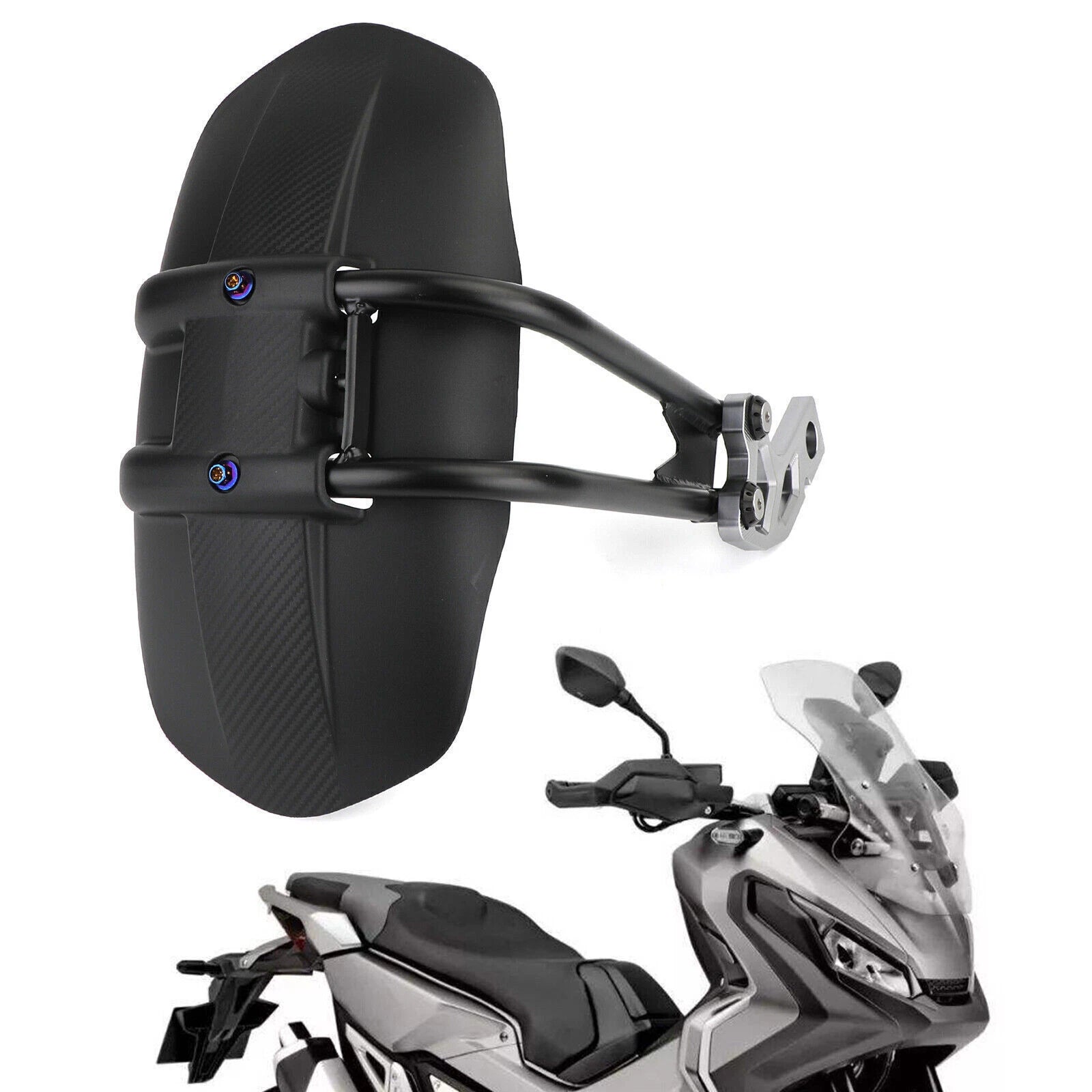 Rear Fender Tire Hugger Mudguard for Honda XADV 750 (2017–2020) Titanium