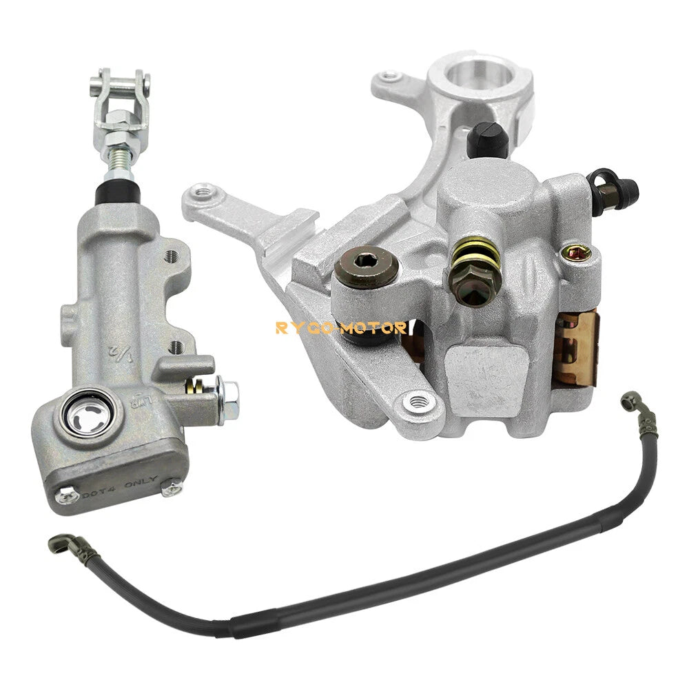 Rear Brake Caliper Hose Assembly for Kawasaki KX250 KX250F (2004–2020)