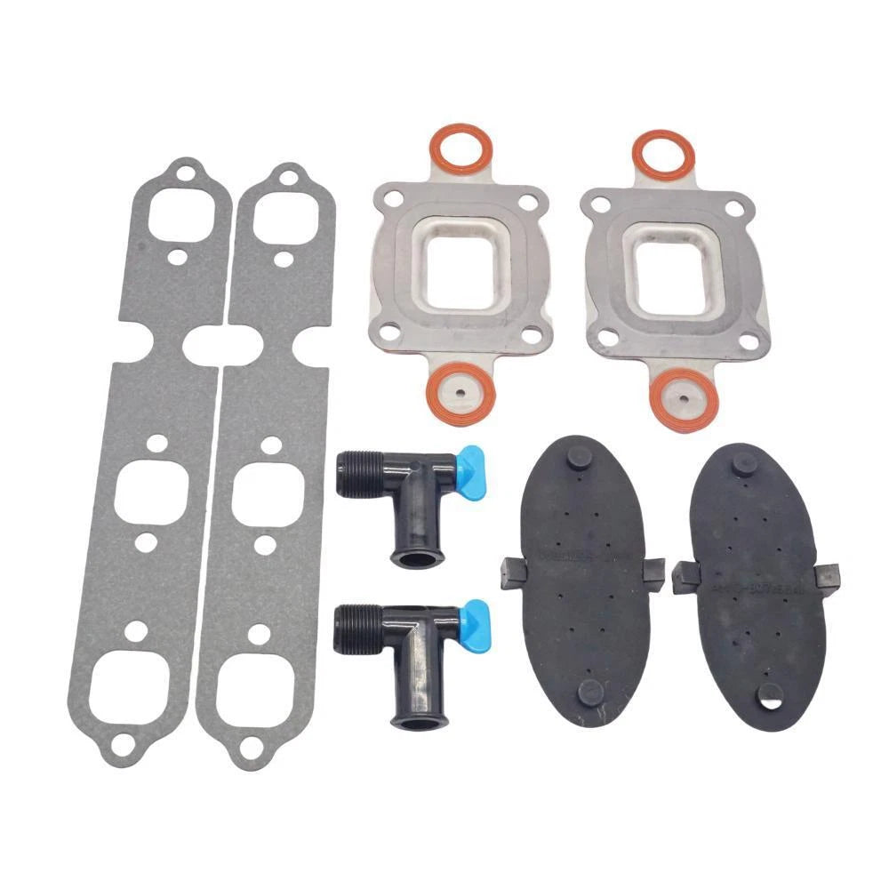 Exhaust Manifold Kit with Bellow & Gasket for Mercruiser GM V6 (32-44348T, 864850A02)