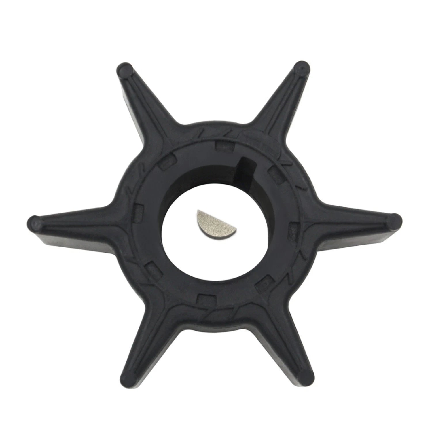 Water Pump Impeller & Key for Yamaha 25 30 40 HP 4-Stroke (1996–2023)