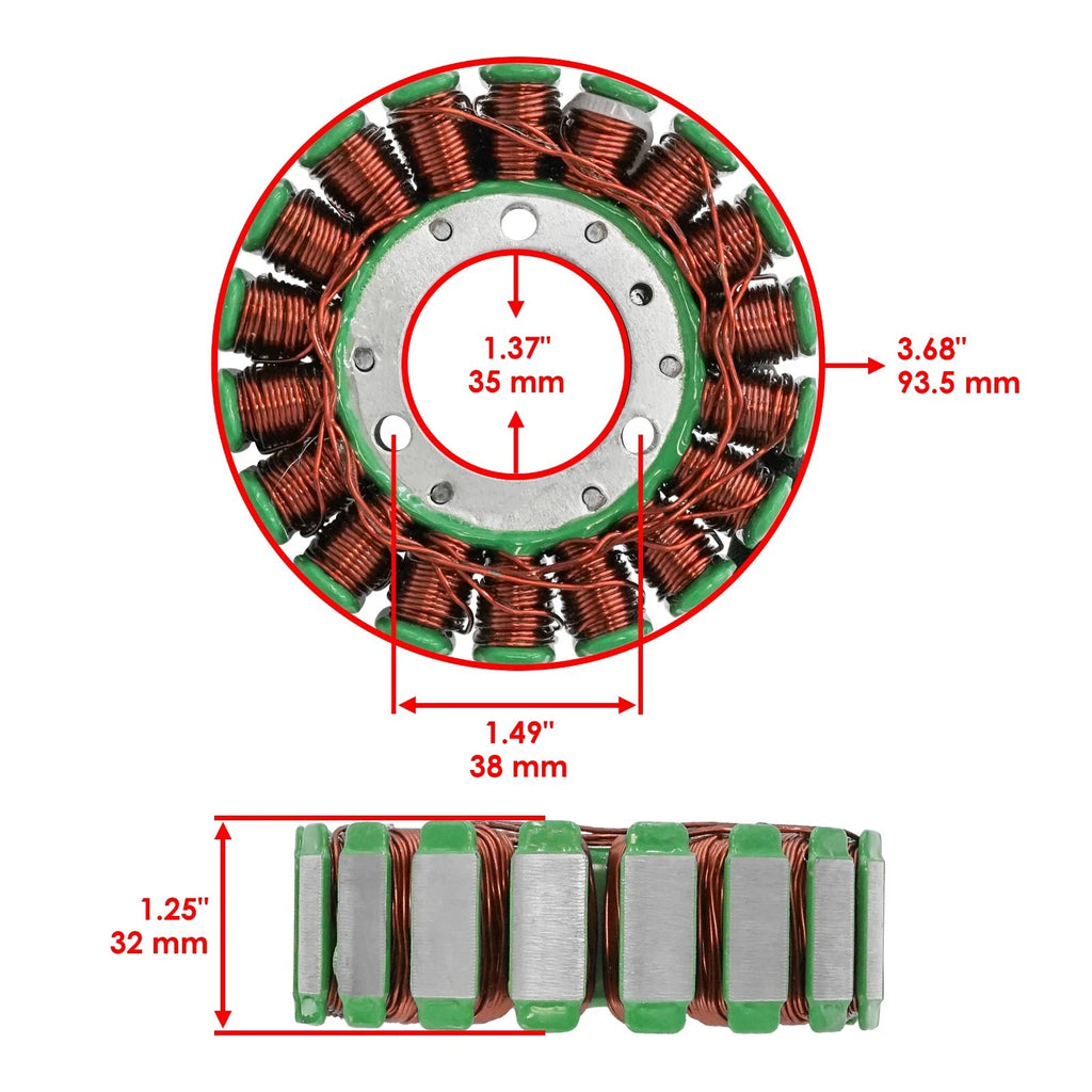 Stator for Seadoo GTI LE RFI 800 (1999–2000) 290887950 420887951
