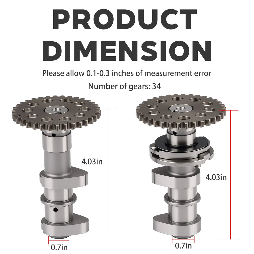 Intake & Exhaust Timing Camshaft for Kawasaki KFX 400 (2003–2006)