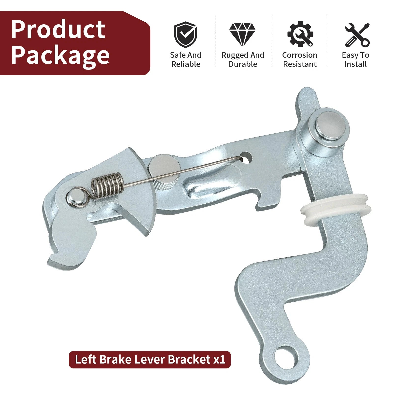 Left Brake Lever Bracket for Kawasaki Mule 3010 Diesel (2003–2008)