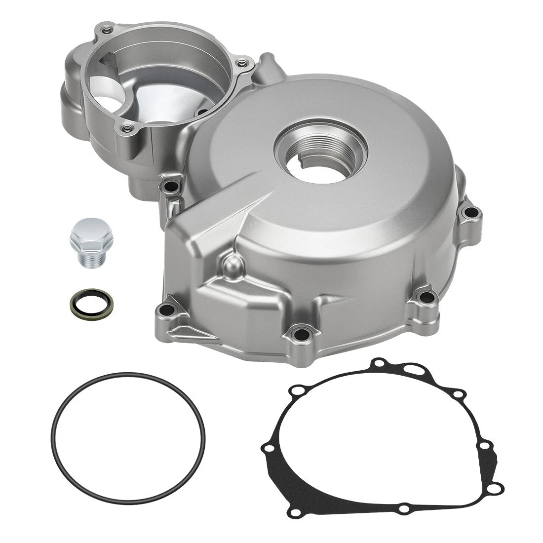 Engine Stator Magneto Cover & Gasket for Suzuki DRZ400SM DRZ400S DRZ400E (2000–2023)