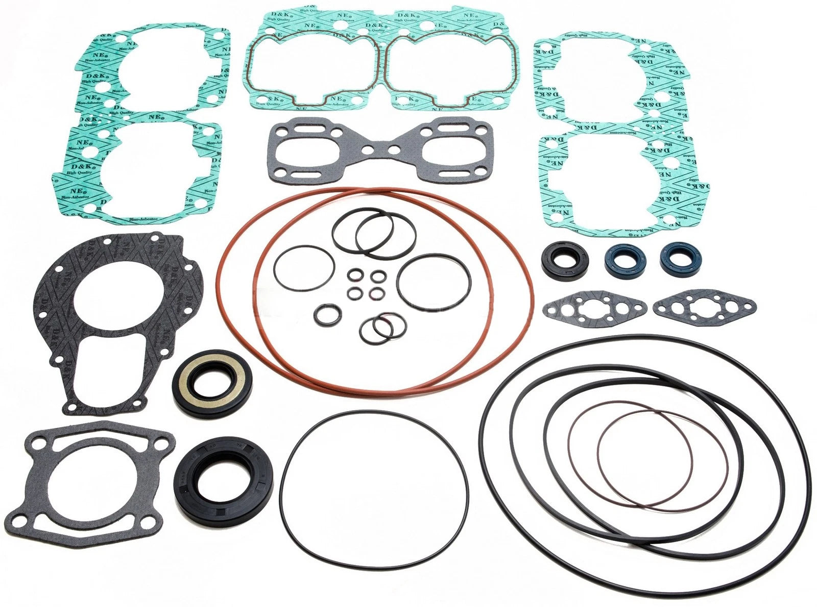 Complete Engine Rebuild Gasket Seal Kit for Sea-Doo 787 800 RFI (1997–2003)