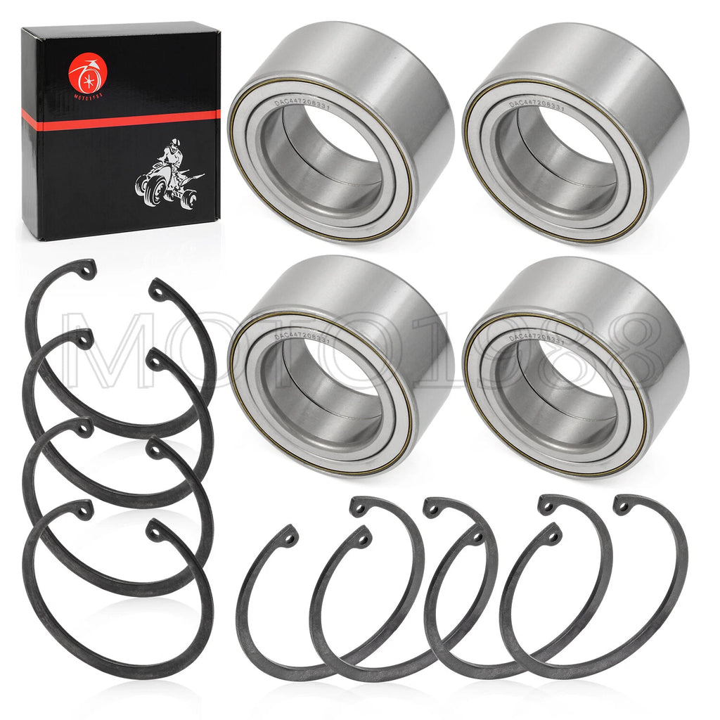 Set of 4 Front & Rear Wheel Bearings for Polaris RZR XP 1000 S-XP 2014–2022 3514924
