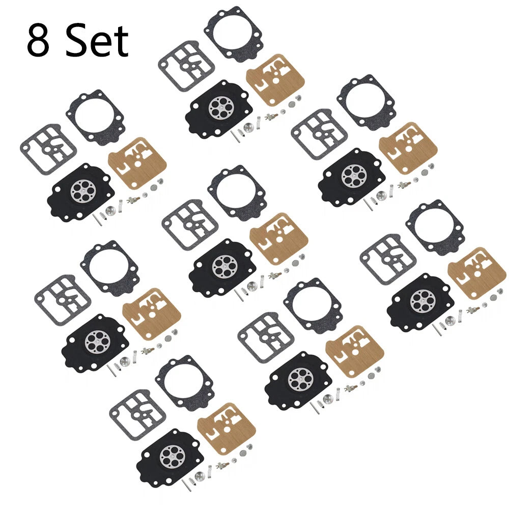 Set of 8 Carburetor Gasket Rebuild Kit for Stihl 038 (RK-1HE)