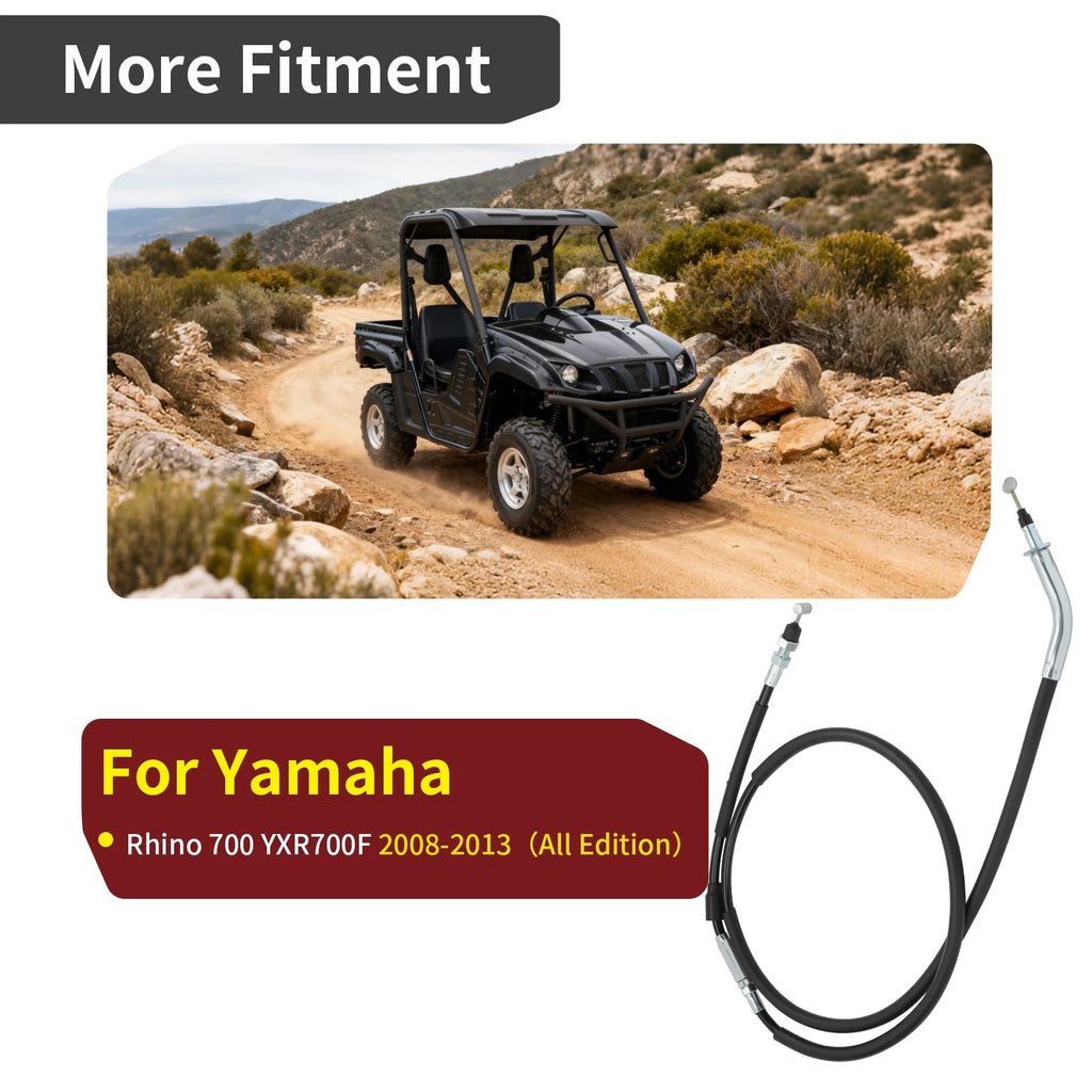 Park Brake Cable for Yamaha Rhino 700 YXR700F (2008–2013) 5B4-26341-00-00