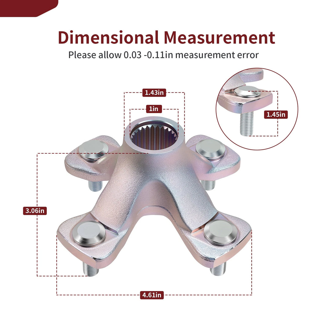 2 Rear Wheel Hubs for Suzuki QuadSport Z400, QuadRacer 450 (2006–2014)