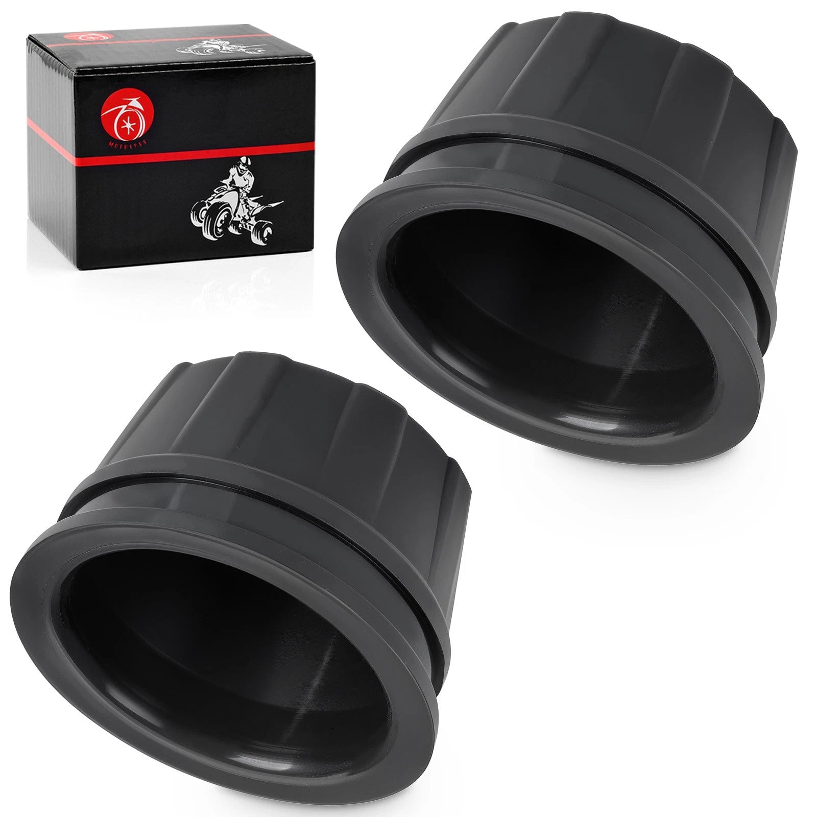 2 Wheel Center Caps for Honda Rincon 650 TRX650FA/TRX650FGA (2003–2005)
