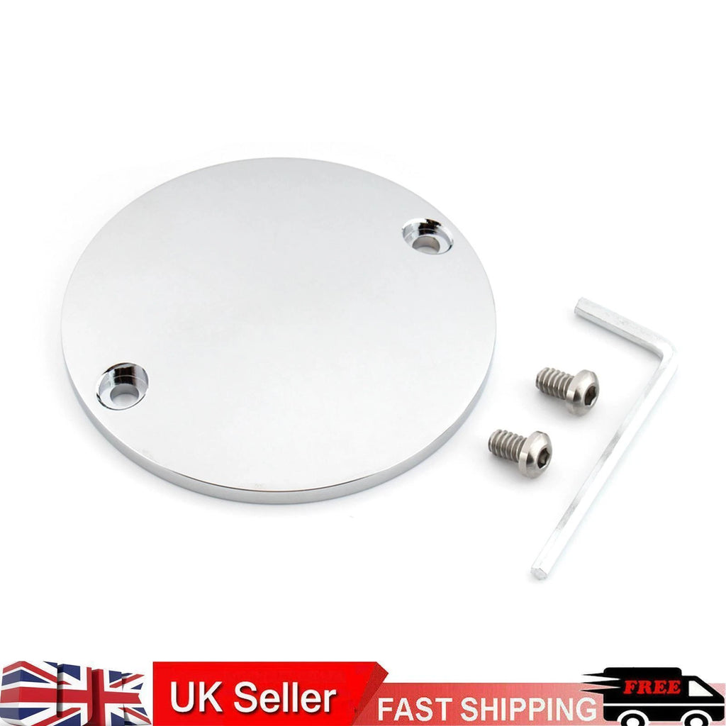 Chrome Timing Ignition Timer Cover Protector for Harley XL 883 1200 (1991–2003)