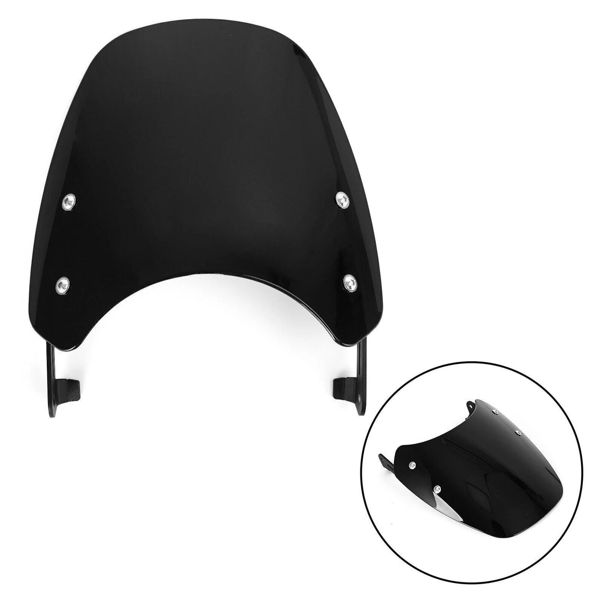 ABS Windshield for Speed Twin 1200 (2019–2021) BLKT9