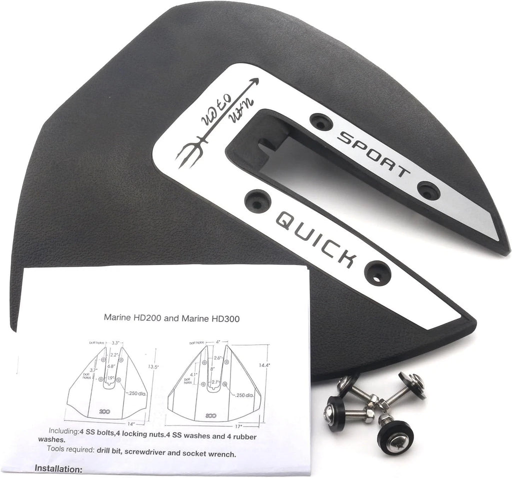 Hydrofoil Stabilizer for Yamaha Mercury Johnson Outboard (40-350 HP)