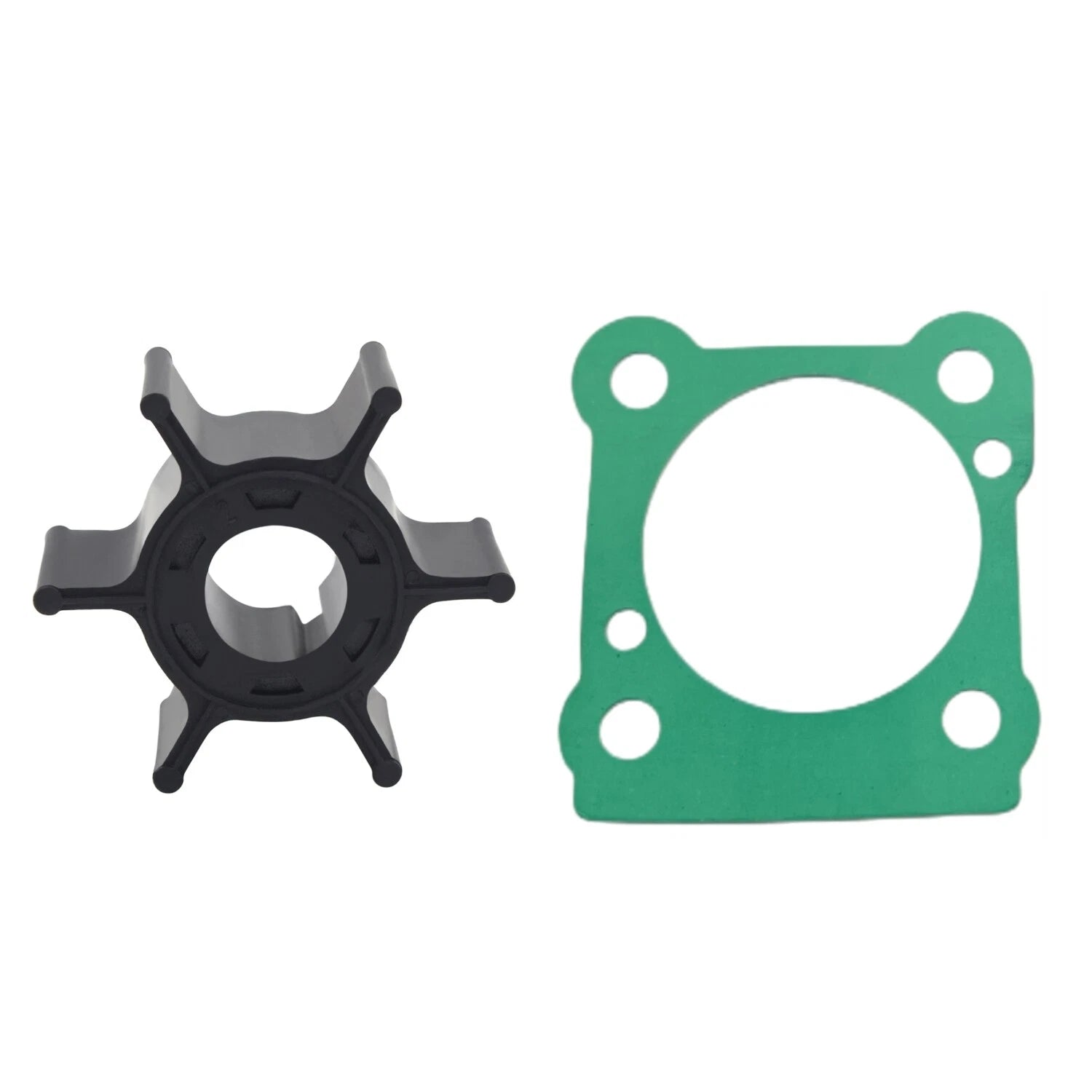 EPM 6G1-44352-00 Water Pump Impeller & Gasket for Yamaha 2-Str 6 8 HP Outboard