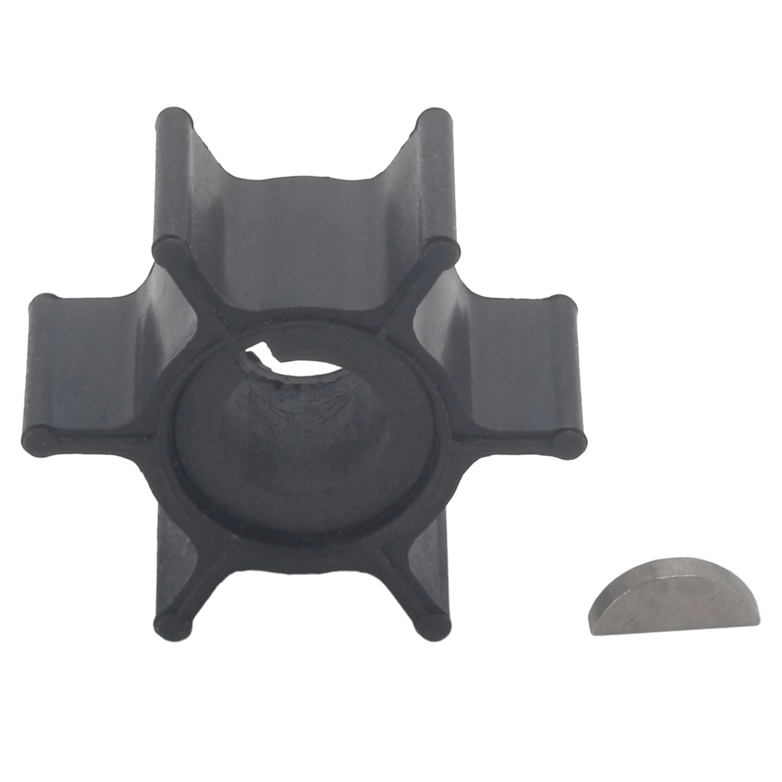 Water Pump Impeller & Key for Mercury 6 8 HP 2-Stroke Outboard (47-11590M)
