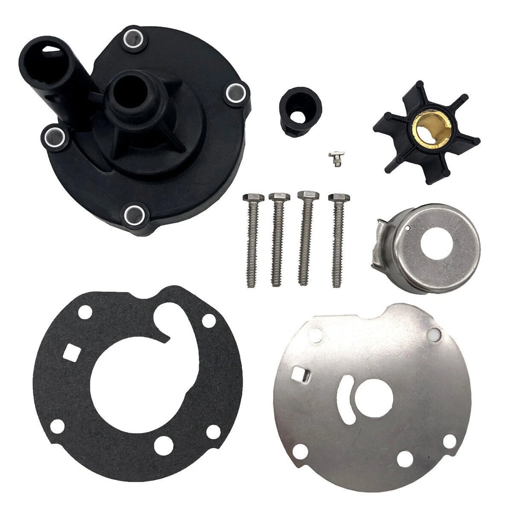 Water Pump Impeller Kit for Evinrude Johnson OMC 5.5 6 7 HP (Replaces 763758 382797)