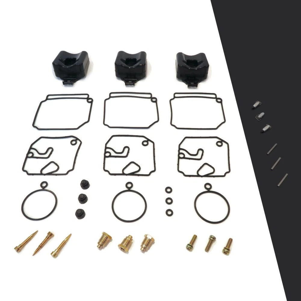 Carburetor Repair Kit for Yamaha 2 Str 40HP 50HP Outboard Motors (6H4-W0093-02)