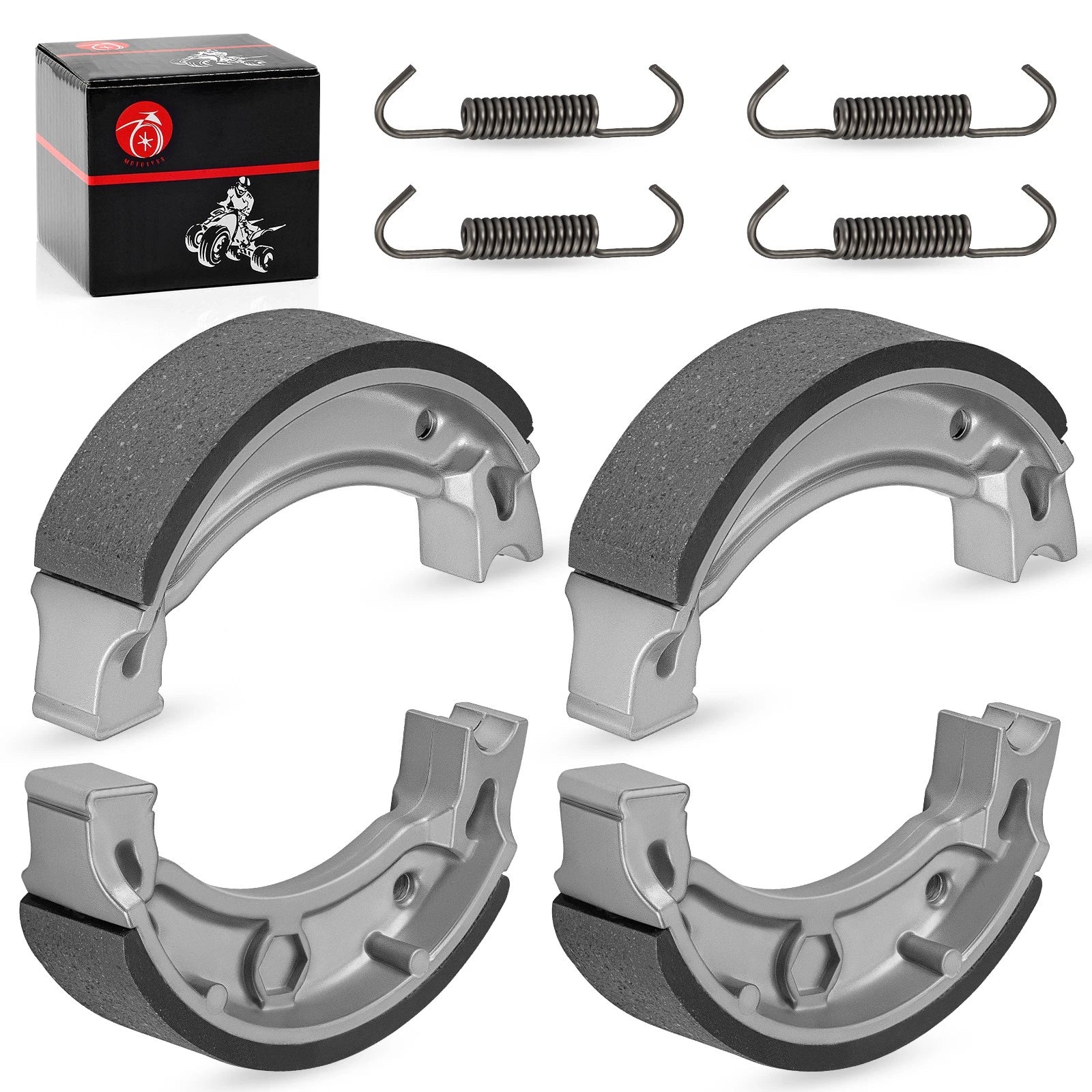2 Rear Brake Shoes for Yamaha TTR90 TTR90E TTR110E (2000–2024)