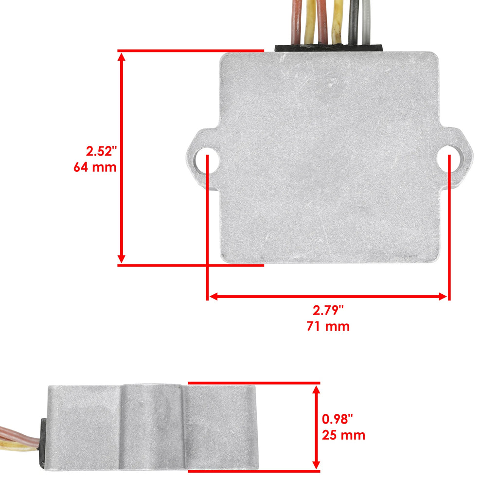 Voltage Regulator Rectifier for Mercury Marine (883072T1, 883072T2, 893640-002)
