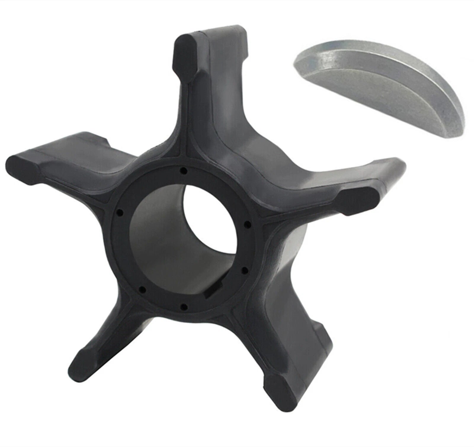 Water Pump Impeller with Key for Suzuki DF150/175/200/225/250 (2003–2023) 17461-93J00 18-3035