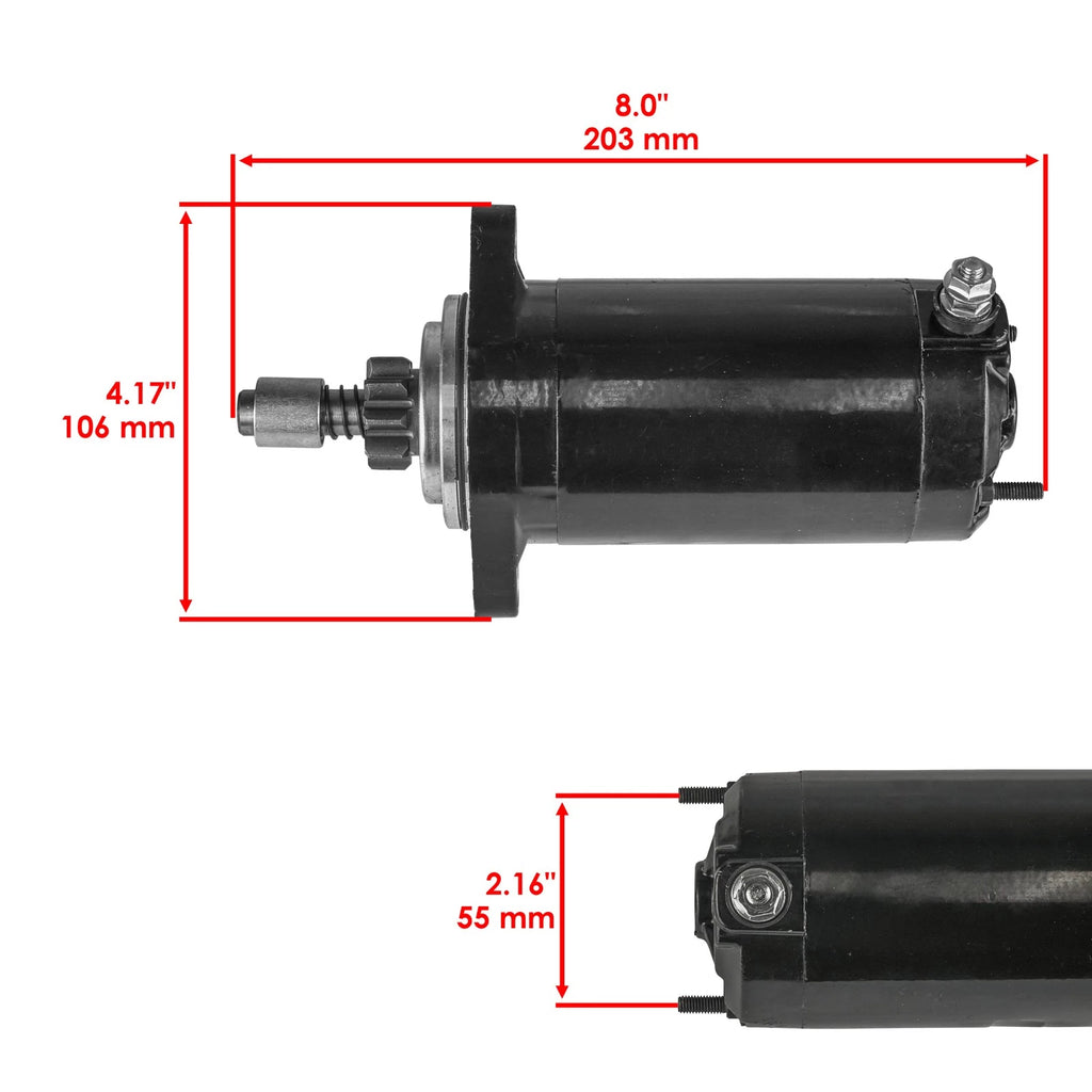 Starter & Relay Solenoid for Seadoo SPX 580 (1993) / SPX 650 (1994)