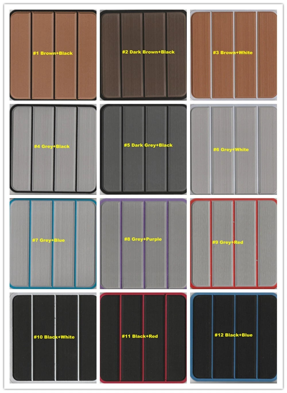 EVA Foam Teak Decking Flooring Mat for Mastercraft X46 (2014–2018)
