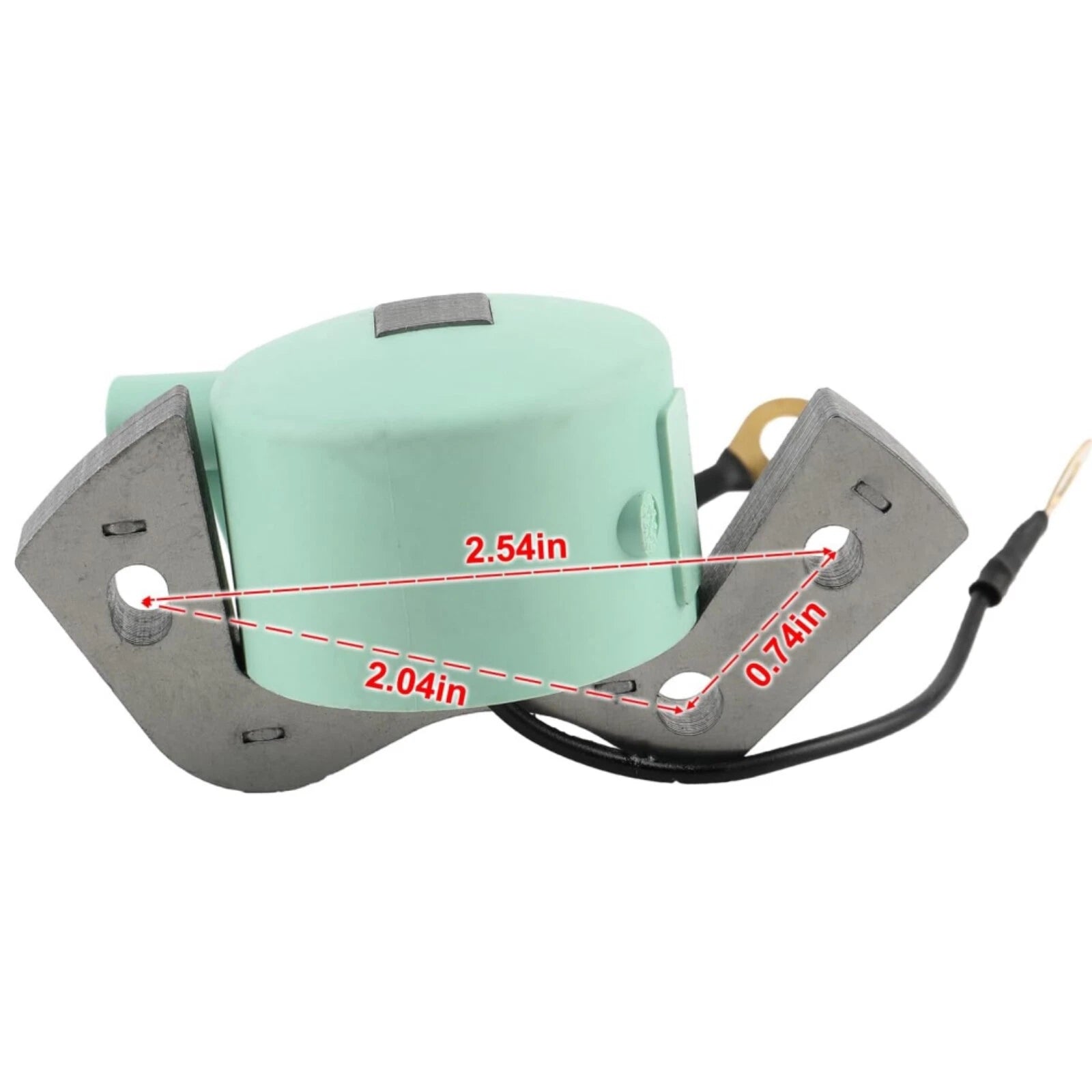 2PCS Coil for OMC Johnson Evinrude Outboard (582995, 584477, 580416)