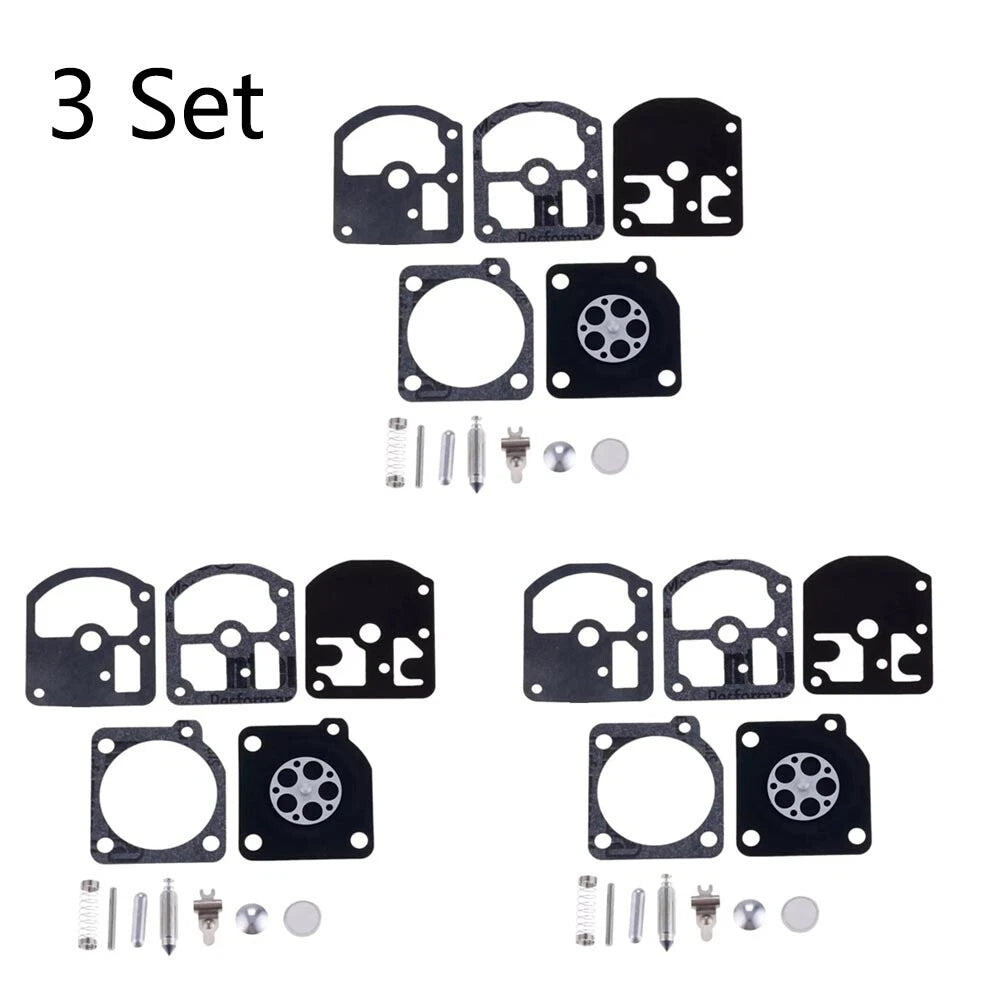 Set of 3 Carburetor Diaphragm Kit for Echo CS280E CS280EP (C1S-K1D RB-5 RB-7)
